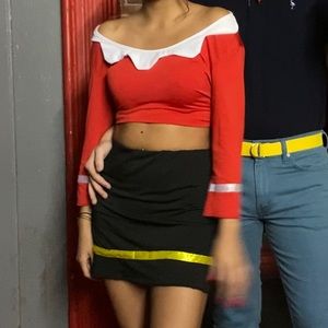 Olive Oyl Halloween Costume